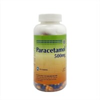 Paracetamol 500 viên nang-pv(chai/500 viên)