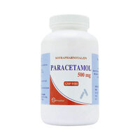 Paracetamol 500mg, giúp giảm đau và hạ sốt