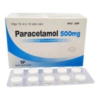 Paracetamol 500mg thành nam (h/100 viên nén tròn)