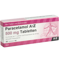 Paracetamol Abz 500 mg Tabletten, 20 St