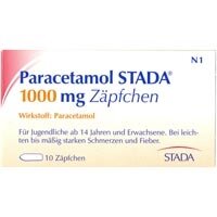 Paracetamol STADA® 1000 mg Zäpfchen, 10 St