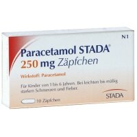 Paracetamol STADA® 250 mg Zäpfchen, 10 St