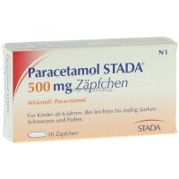 Paracetamol STADA® 500 mg Zäpfchen, 10 St