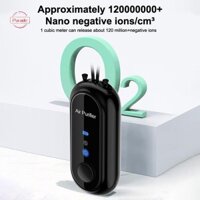 Parade Di Động Ion Âm Máy Lọc Không Khí Mini Vòng Cổ Đeo Được Làm Mát Không Khí Cho Thú Cưng Khử Mùi Formaldehyde Loại Bỏ Nhà Vệ Sinh VN