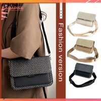 [paradise1.vn] Nữ hit màu Túi cói rơm thời trang vuông nữ clutch pu cho kỳ nghỉ