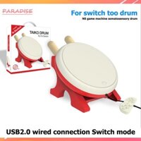 [Paradise1.vn] Trống Taiko có cần trống Trống Taiko có dây cho Switch Taiko No Tatsujin