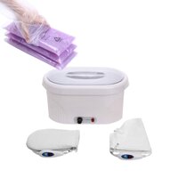 Paraffin Wax Warmer Electric Variable Temperature Gloves for Feet and Hand including 3 pounds Wax TLC-5009GW