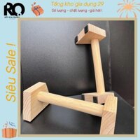 Parallettes gỗ thông dụng cụ hít đất, chống đẩy  calisthenics, gym siêu chắc chắn , bảo hành gãy hòng