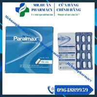 Paralmax (Hộp 15 vỉ x 12 viên) – Thuốc hạ sốt, giảm đau
