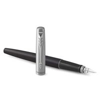 Parker Jotter Black -silver CT Fountain pen – F – Cái