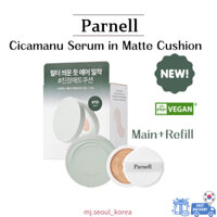 Parnell [Mới] Serum Cicamanu trong Matte Cushion 3 tấm che Cicamanu Serum In Matte Cushion