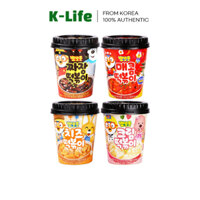 Paroro | Cup Tteokbokki Bánh gạo Hàn Quốc | Jjajang / Kem / Cay / Phô mai | Thực phẩm Hàn Quốc