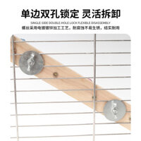 Parrot Đồ chơi chim Bird Cloud Thang thang gỗ Tương tác mài móng vuốt và mỏ hổ Bark Bark Peony Leo