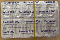 Partamol 500mg H/100 viên (Paracetamol)