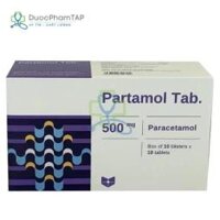Partamol Tab - Paracetamol 500mg Stella