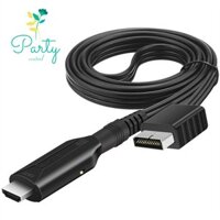 Partycenter PS2 sang HDMI Bộ chuyển đổi chuyển đổi Video Bộ chuyển đổi giao diện truyền động Playstation sang HDMI Cáp HDMI tương thích HDMI cho tất cả các chế độ hiển thị PS2 Cáp PS2 sang HDMI
