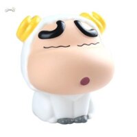 Partypalace Crayon Shin-Chan Đèn ngủ, Quà tặng phát sáng Đèn ngủ sạc USB Shinnosuke, Sáng tạo Anime ngoại vi Kawaii Trang trí phòng khách