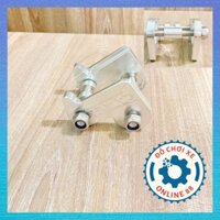 Pas Hạ phuộc Exciter 150/155 Hạ 5cm (Nhôm thép 10Li) Màu Trắng KH0042SAF