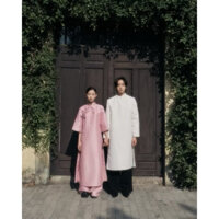 Pass Áo Dài Nam  (Trắng size S )