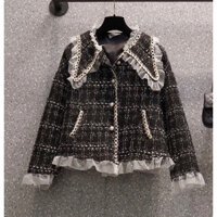 Pass áo khoác dạ tiểu thư bánh bèo