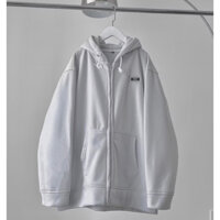 pass áo khoác màu xám trắng size xl( nỉ lông xiu ấm)