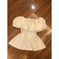 pass áo trễ vai tay phồng