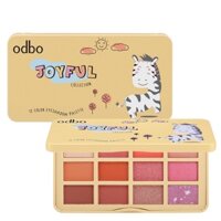 PASS BẢNG PHẤN MẮT 12 MÀU ODBO JOYFUL COLLECTION (ảnh thật ở cuối)