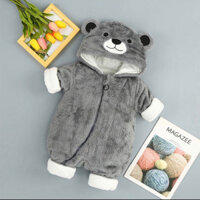 pass Body ủ ấm nỉ bông 3 lớp cho bé trai bé gái dưới 7kg
