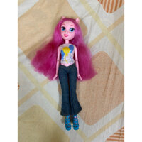 Pass búp bê My Little Pony Equestria Girls Pinkie Pie kèm phụ kiện đã qua sử dụng (vui lòng đọc mô tả)