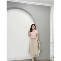 [PASS] CẦN PASS SET NÀY NGUYÊN TAG CHƯA GIẶT ÁO SIZE M CHÂN VÁY FREESIZE