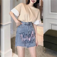 Pass chân váy Jean size S form đẹp