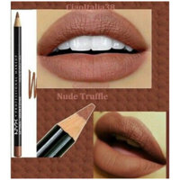 [pass] chì kẻ môi nyx slim lip pencil màu nude truffle