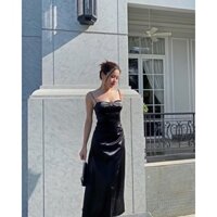 Pass đầm chloe dress của Clothes bar 750K lúc mua 1090K mặc đi tiệc chụp hình 1 lần còn mới 99,99% dây đính đá sang trọn