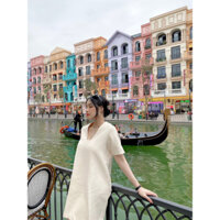 [pass] Đầm xuông Ashley cao cấp TaTu House