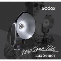 PASS Đèn Flash Godox Lux Senior Retro Dành Cho Các Loại Máy Ảnh - Chính Hãng