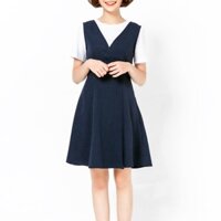 [Pass đồ] Váy yếm cổ chữ V 92wear