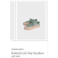 Pass giày Charles and Keith size 36 - 1.5 ( tương đương size 37)