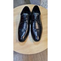 Pass giày tây đen mũi tròn size 42 - no brand