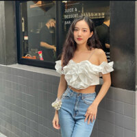 [PASS] Narus Crop-Top - Áo Croptop bèo ngực