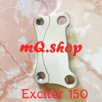 Pass nhôm gắn củ phanh dầu dưới Ex150, Pat nhôm củ phanh dầu dưới xe Ex150, Pass nhôm gắn heo dầu dưới xe Ex150