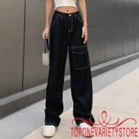 PASS QUẦN JEAN ỐNG RỘNG THỜI TRANG CÁ TÍNH