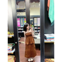 PASS SET ÁO CÚP NGỰC CHÂN VÁY HỘP KIỀU TRANG BASIC