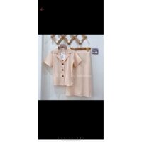 pass set blazer cộc tay