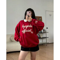 Pass sweater đỏ của Bycamcam CÒN TAG