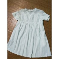 [Pass used] Váy thô trắng babydoll size S dưới 54kg