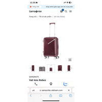 Pass vali Samsonite Robez
