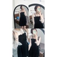 (PASS) Váy liền thân đen