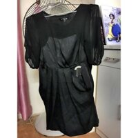 Pass váy satin sang chảnh size M