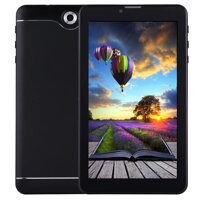 Passion Waner 7.0 inch Tablet PC 512MB+8GB 3G Phone Call Android 6.0, SC7731 Quad Core, OTG, Twofold SIM, GPS, WiFi, Bluetooth(Black) (Color : Black)