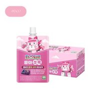 PASTEUR LOTTE ORGANIC PLUM, GRAPE & APPLE JUICE - NƯỚC ÉP MẬN, NHO, TÁO HỮU CƠ - (HỘP 10 GÓI 80ML)